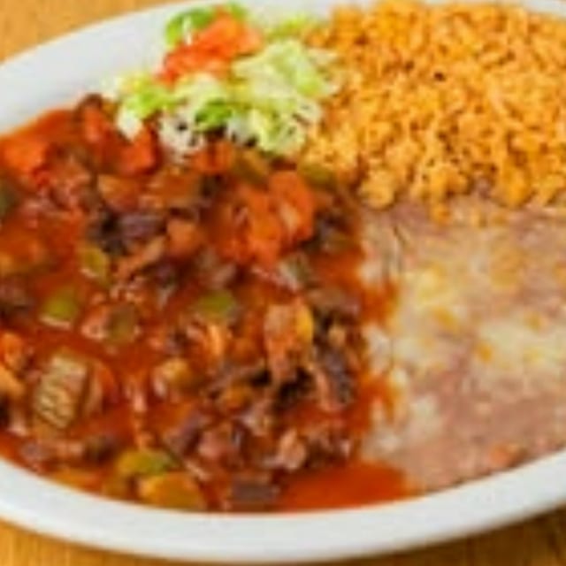 Bistec Ranchero.