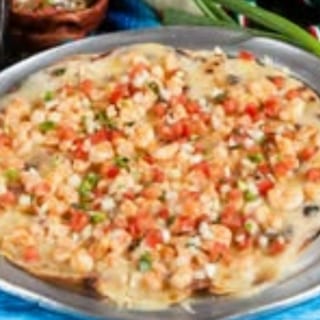 Shrimp Cheese Crisp